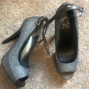G by Guess Glitter Heels